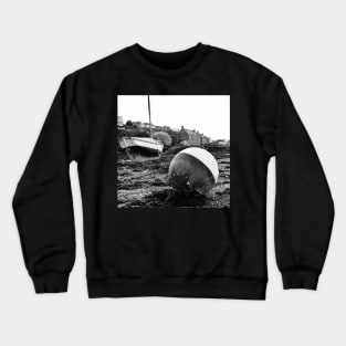 Low tide at Conquet Crewneck Sweatshirt